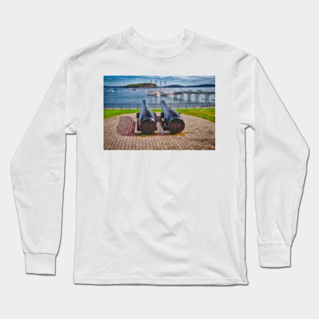 Bar Harbor Cannons Long Sleeve T-Shirt by jforno
